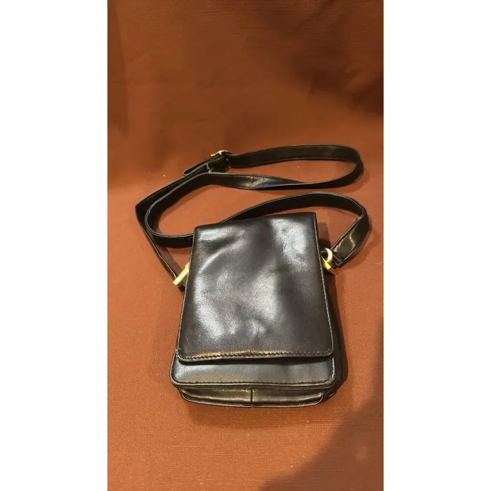Small Black Crossover Purse